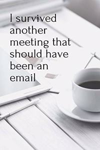 I Survived Another Meeting That Should Have Been An Email