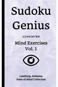 Sudoku Genius Mind Exercises Volume 1