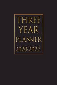 2020-2022 Three Year Planner