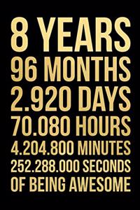 8 Years of Being Awesome