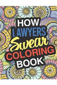 How Lawyers Swear Coloring Book