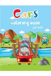 Cars Coloring Book for Kids