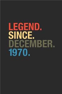 Legend Since December 1970