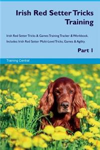 Irish Red Setter Tricks Training Irish Red Setter Tricks & Games Training Tracker & Workbook. Includes