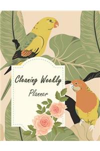 Cleaning Weekly Planner