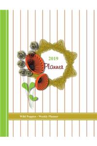 Wild Poppies Weekly Planner