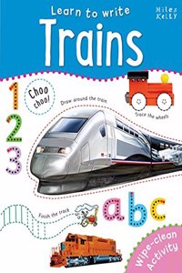 Wipe Clean Trains