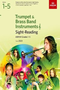 Sight-Reading for Trumpet and Brass Band Instruments (treble clef), ABRSM Grades 1-5, from 2023