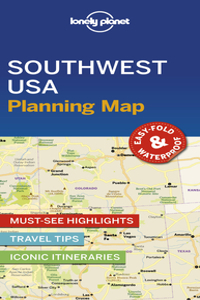 Lonely Planet Southwest USA Planning Map 1