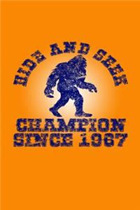 Hide and Seek Champion Since 1967