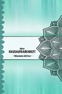 Mein Hausaufgabenheft - Mandala Edition -