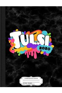 Tulsi Gabbard for President 2020 Retro Composition Notebook