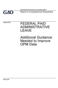 Federal paid administrative leave