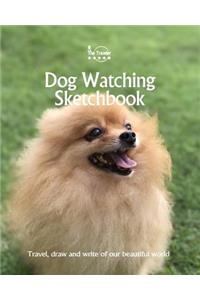 Dog Watching Sketchbook