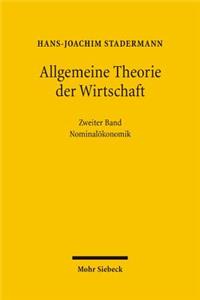 Allgemeine Theorie Der Wirtschaft