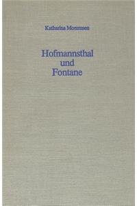 Hofmannsthal Und Fontane