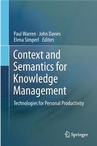 Context and Semantics for Knowledge Management