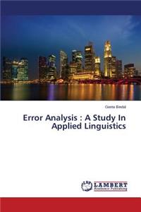 Error Analysis