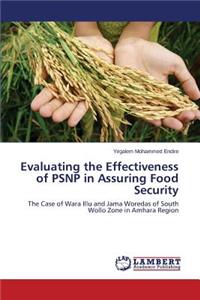 Evaluating the Effectiveness of PSNP in Assuring Food Security