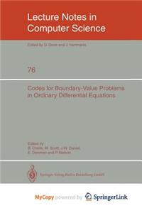 Codes for Boundary-Value Problems in Ordinary Differential Equations