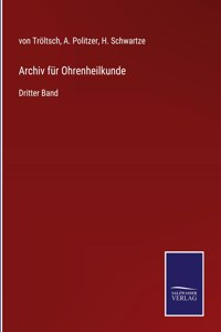 Archiv für Ohrenheilkunde