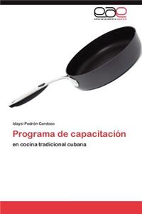 Programa de capacitación