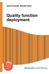 Quality Function Deployment