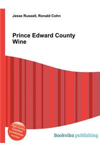 Prince Edward County Wine