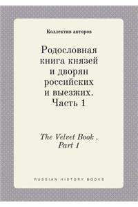 The Velvet Book . Part 1