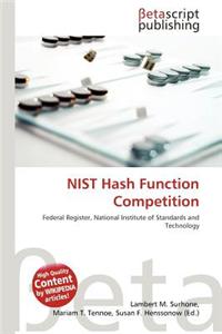 Nist Hash Function Competition