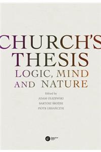 Church's Thesis