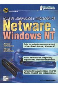 Guia de Integracion y Migracion de NetWare A Windows NT