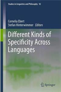 Different Kinds of Specificity Across Languages