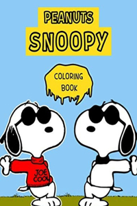 Peanuts Snoopy Coloring Book