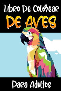 Libro De Colorear De Aves Para Adultos