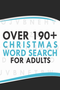 Over 190+ Christmas Word Search For Adults