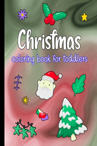 Christmas coloring book for toddlers