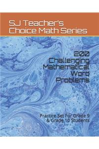 200 Challenging Mathematical Word Problems