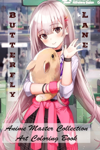 Butterfly Lane - Anime Master Collection - Art Coloring Book