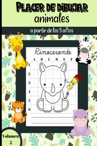 Placer de Dibujar animales a partir de los 5 años Volumen 2