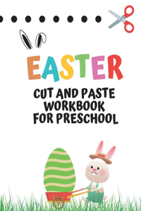 Easter Cut and Paste Workbook for preschool