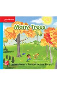 Reading Wonders Leveled Reader Many Trees: On-Level Unit 5 Week 2 Grade K