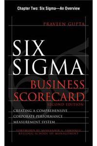 Six SIGMA Business Scorecard, Chapter 2 - Six SIGMA--An Overview