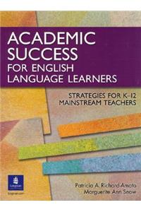 Academic Success for English Language Learners