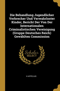 Die Behandlung Jugendlicher Verbrecher Und Verwahrloster Kinder, Bericht Der Von Der Internationalen Criminalistischen Vereinigung (Gruppe Deutsches Reich) Gewählten Commission