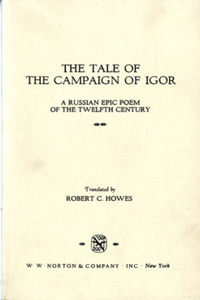 Tale of the Campaign of Igor