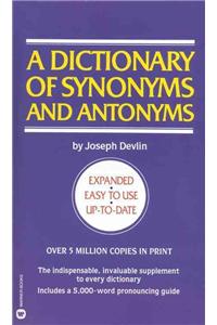 Dictionary of Synonyms & Antonyms