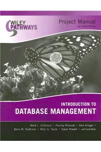 Wiley Pathways Introduction to Database Management, Project Manual