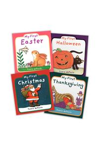 Tomie DePaola: My First Christian Holidays Board Book Set