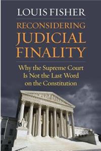 Reconsidering Judicial Finality